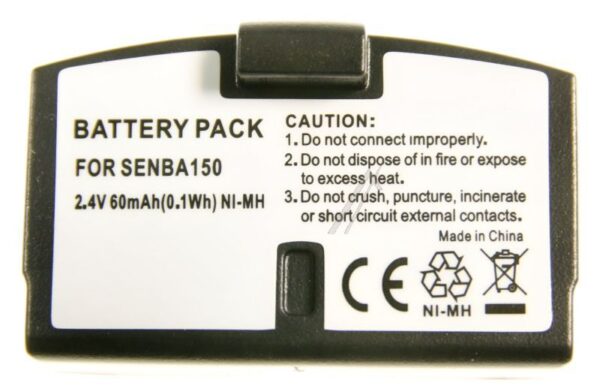 AUDIOA24004 2,4V-190MAH BATERIJA