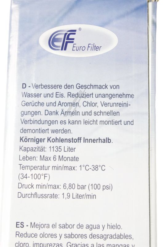 WF001 FILTER VODE ZAMRZIVAČA ZA SAMSUNG/ GE/ WHIRLPOOL/ LG/ LIEBHERR/ HAIER