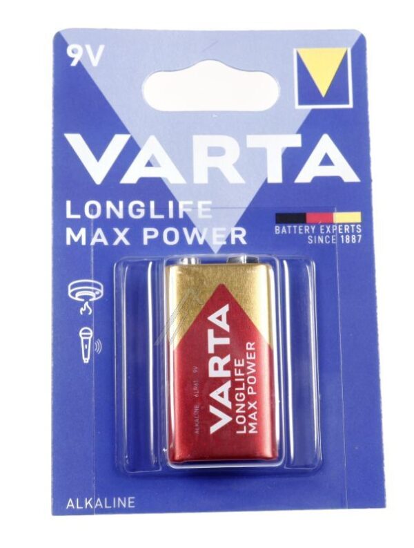 6LR61 4722101401 ALKALNA BATERIJA E-BLOCK VARTA 1 KOM-BLISTER MAX TECH