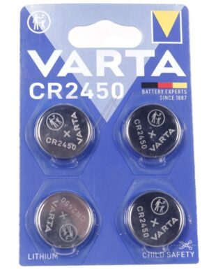 CR2450 06450 101 404 3,0V LITIJUM DUGMASTA BATERIJA 4 KOMADA