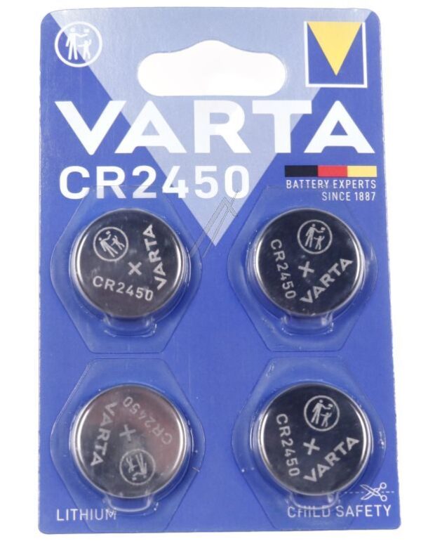 CR2450 06450 101 404 3,0V LITIJUM DUGMASTA BATERIJA 4 KOMADA
