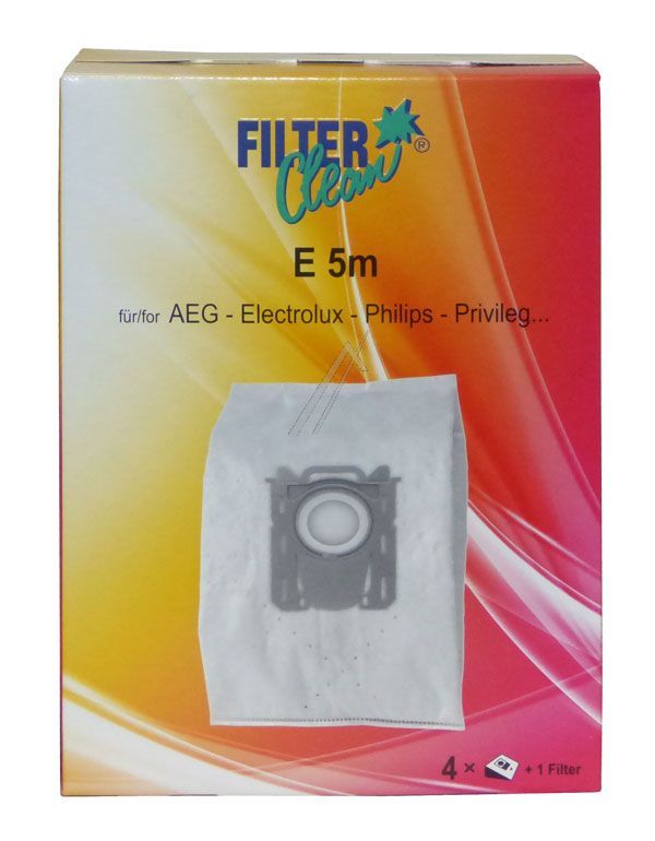 E5/ PH5M E5M FL0007-K FILTER KESE 4X KOM ZA PROGRESS/ ELECTROLUX/ PHILIPS