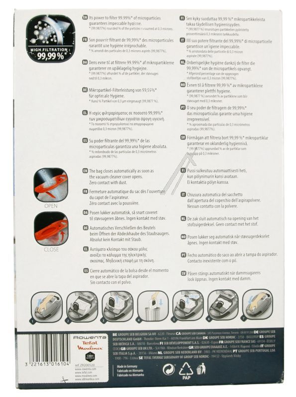 ZR200520 KESE ZA USISIVAČ    X4