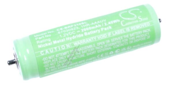 1,2V-2000MAH NI-MH BATERIJA ZAMENSKA ZA BRAUN