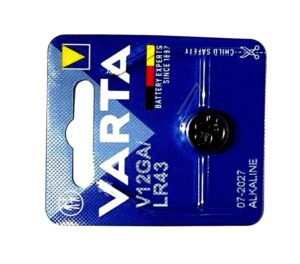V12GA LR43 1,5V 80MAH VARTA ALKALINE KNOPFZELLE 11,6X4,2MM ELECTRONICS