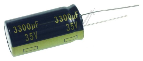 3300UF-35V EEUFC1V332 ELKO RADIAL PAN 105° 18X35,5MM -ROHS-
