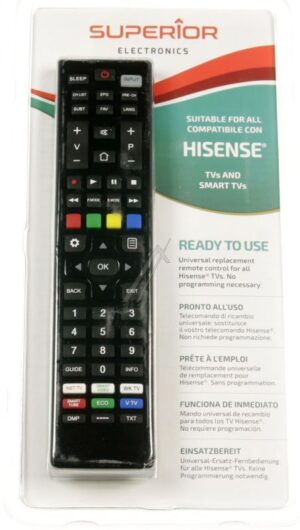 SUPTRB028 SMART UNIVERSALFERNBEDIENUNG FÜR HISENSE