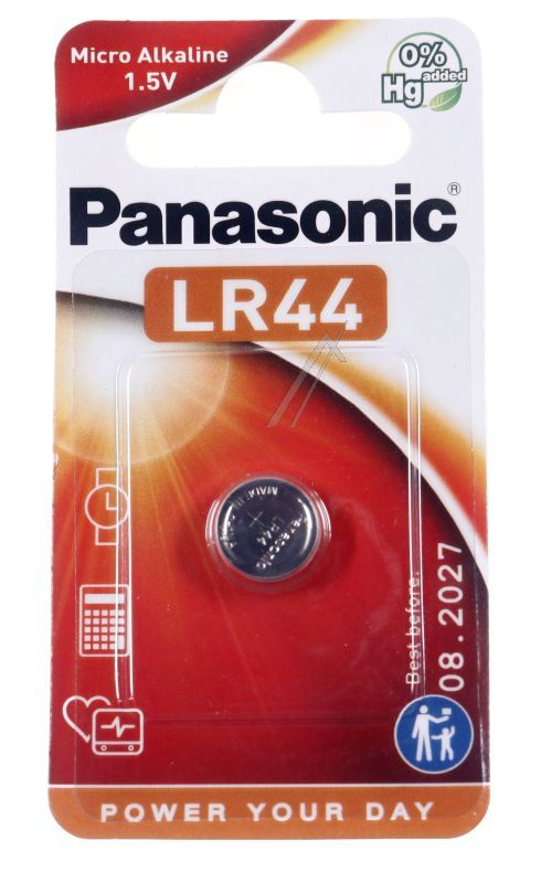 LR44 LR-44EL/ 1B MIKRO-ALKALI-ZELLE 1,5V,  120MAH 1ER BLISTER