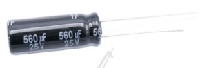 560UF-25V EEUFR1E561L EL KO RADIAL PAN 105° 8X20MM