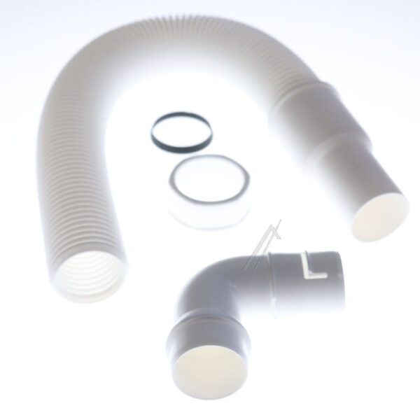 111548 ABLAUFBOGEN FLEXIBEL PP WEISS 40X40/ 50MM