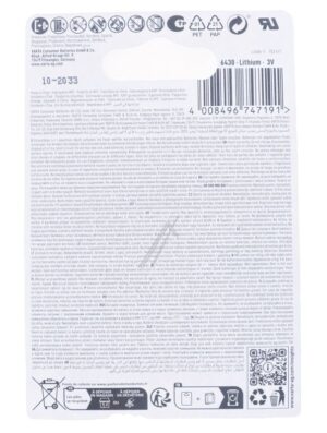 CR2430 6430101402 3,0V BATERIJA VARTA 2 KOMADA