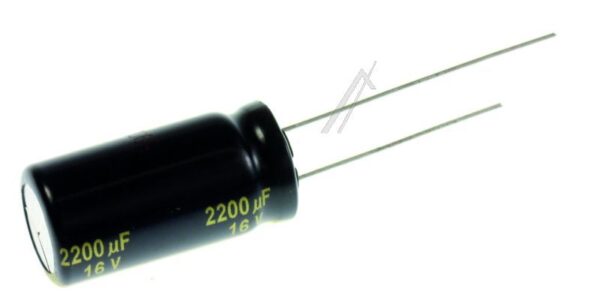 2200UF-16V EEUFC1C222 ELKO RADIAL PAN 105° 12,5X25MM -ROHS-