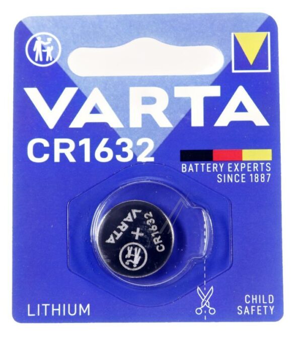 CR1632 06632 101 401 BATERIJA LITIJUMSKA DUGMASTA 3 V – 135 MAH,  1 KOMAD
