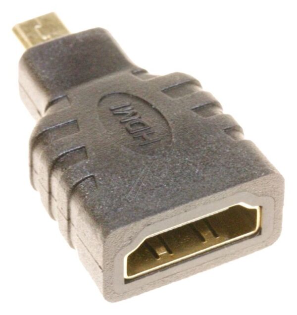 ADAPTER,  HDMI-A-HDMI-D ŽENSKI-MUŠKI,  CRN