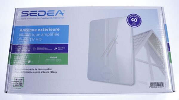 340105 FLAG TV HD ANTENNE TNT AUSSEN VERSTÄRKT 5G-LTE700