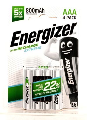 LR03 E300624408 NIMH AKKUMULATOR EXTREME,  MIKRO (AAA) 800MAH,  VORGELADEN CHP 4 STÜCK