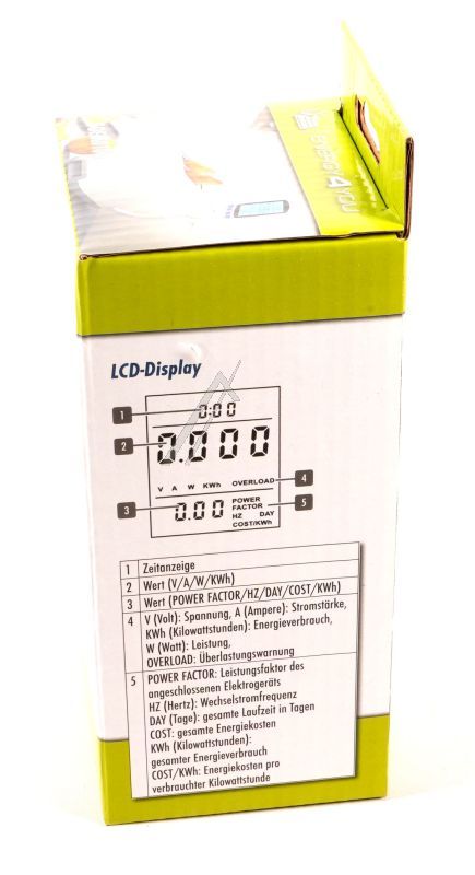 SOLAR SOEM0100 ENERGIEKOSTEN-/  EINSPEISEMESSGERÄT MIT BELEUCHTETEM DISPLAY