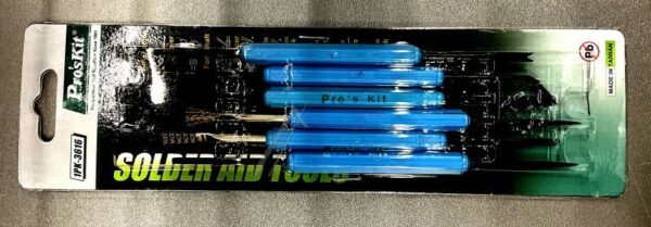 1PK-3616 SET ALATA ZA ČIŠĆENJE LEMOVA – 6 DELOVA,  12 FUNKCIJA