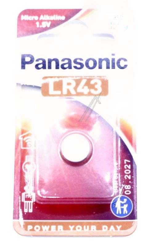 LR43 LR-43EL/ 1B A 1,5V MICRO ALKALINE 1ER BLISTER