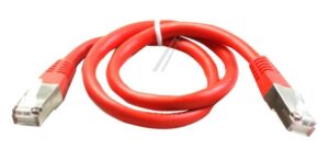 PATCHKABEL CAT6 RJ45 S/ FTP (PIMF) ROT 0,5M LSOH