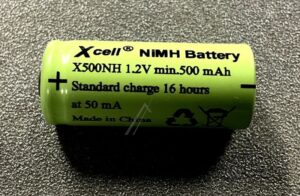 50NH 1,2V 500MAH INDUSTRIEZELLE NIMH