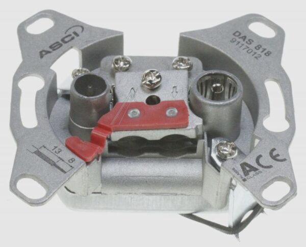 DAS 818 DURCHGANGSDOSE,  18DB,  5-2200MHZ