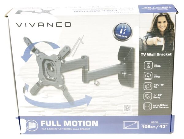 BFMO6020 37979 TV WANDHALTERUNG,  FULL MOTION,  VESA 200, MAX 25KG