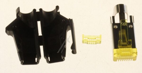 TM31 RJ45 STECKER-SET STP,  CAT.6A,  SCHWARZ