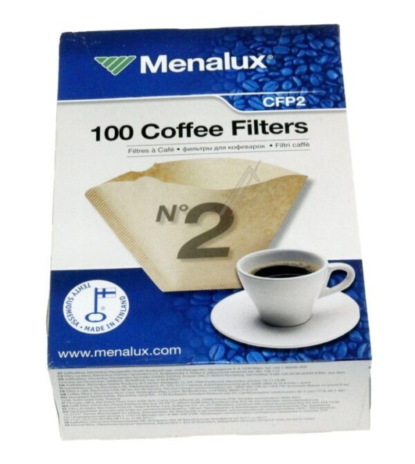 CFP2 9002563139 KAFFEEFILTER (1X2) 100 STÜCK
