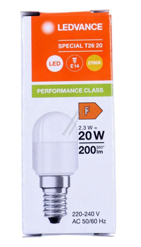 T26 20 2.3W 827 FR E14 P LED-LAMPE/ MULTI-LED E14 2,30W 230V