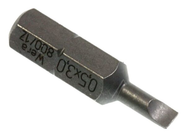 800/ 1 Z 05056200001 SCHLITZ-BITS800/ 1 Z 0,5X3,0X25MM