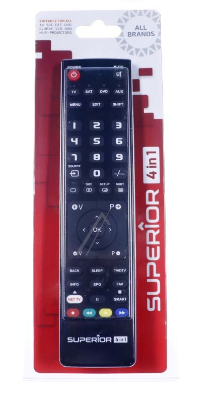 SLIM 4IN1 SUPTPB009 SUPERIOR41 UNI. DALJINSKI UPRAVLJAČ