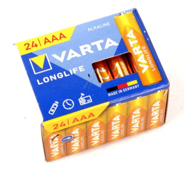 LR3 4103301134 VARTA LONGLIFE AAA (MICRO) BATERIJE,  PAKOVANJE OD 24 KOMADA