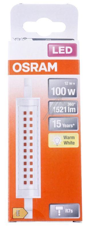 LESLIM118100 12W SLIM LINE R7S 118.00MM 100 12W/ 2700K 220-240V