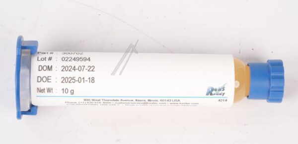 KST-61034 RF550 FLUSSMITTELPASTE/ FLUX HALOGENFREI 10G SPRITZE RF550