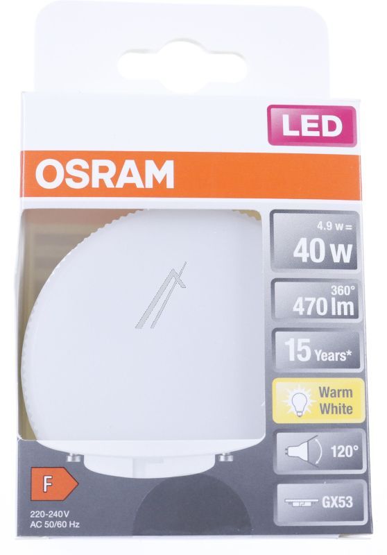 LSGX5340120 4,9 LED STAR GX53 40 100° 4.9W/ 2700K GX53, 220...240V