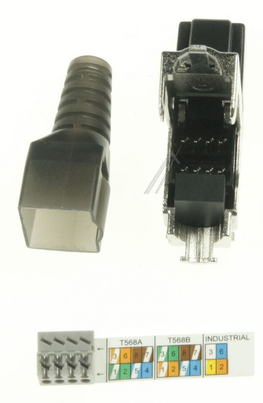 FTPS600 FELDKONFEKTIONIERBARER RJ45-STECKER CAT6