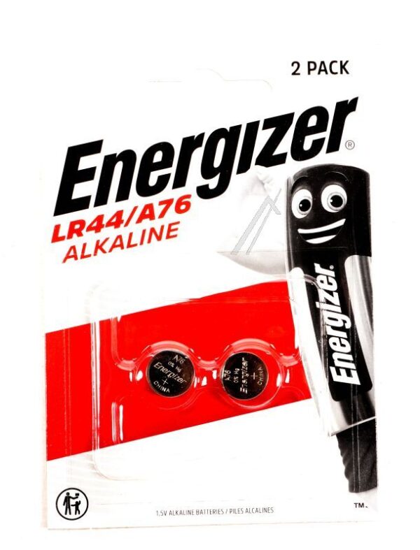 LR44 E301536604 ENERGIZER ALKALNE DUGMASTE BATERIJE LR44 (A76) - PAKOVANJE 2 KOMADA