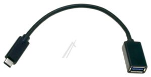 USB 3.1 C STECKER /  USB 3.0 A KUPPLUNG,  OTG,  0,2M