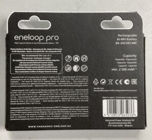 LR06 BK-3HCDEC4BE ETUI ENELOOP PRO,  READY TO USE AKKU,  AA 2500MAH INKL. TRANSPORTBOX