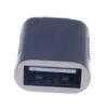 ADAPTER USB-A BUCHSE AUF USB-C 3.0 STECKER,  ALUMINIUM