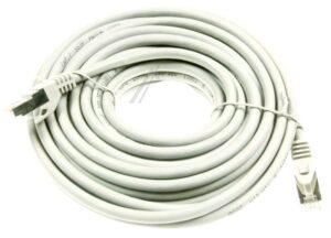 PATCHKABEL CAT7, RJ45, S/ FTP (PIMF),  GRAU,  10M,  LSOH