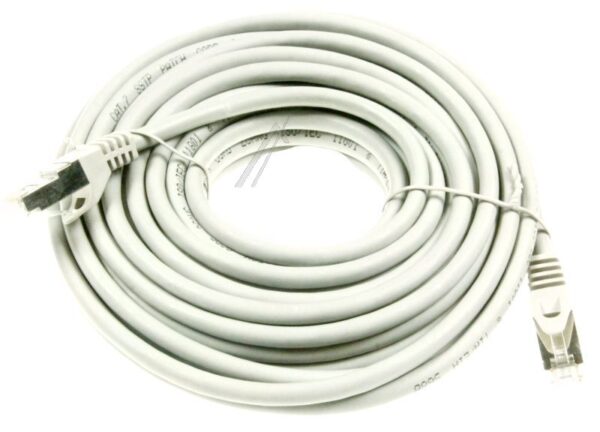 PATCHKABEL CAT7, RJ45, S/ FTP (PIMF),  GRAU,  10M,  LSOH