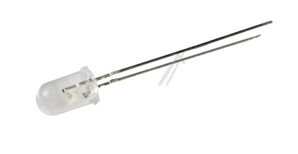 LED-5MM KLAR WEISS,  12V 30GRAD 4200MCD -ROHS-