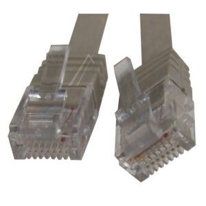 PATCHKABEL CAT6, RJ45, U/ UTP,  GRAU,  10M,  SLIM
