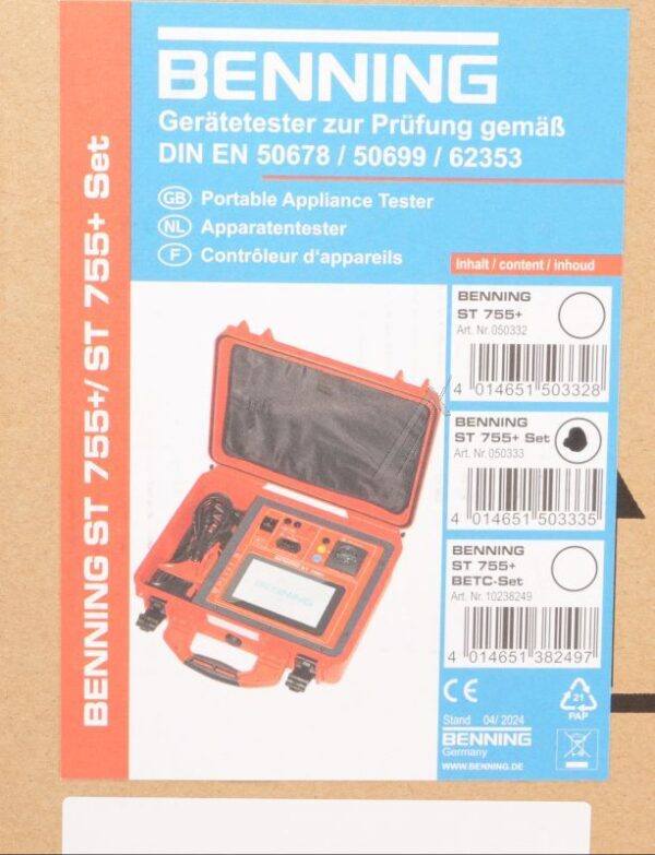 ST755    SET 050333 VDE-GERÄTETESTER IM SET