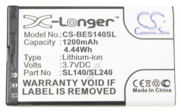 3,7V-1200MAH LI-ION HANDY AKKU FÜR BEA-FON