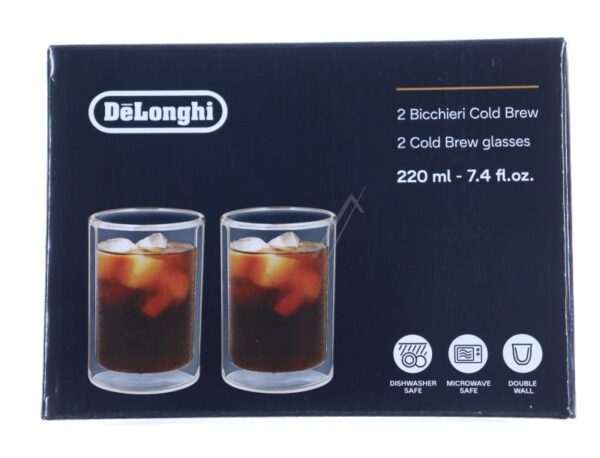 DLSC324 AS00004171 DOPPELWANDIGE COLD BREW GLÄSER,  220ML,  2ER-SET