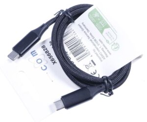 100W,  480 MBPS USB-C KABL CRNI SA POWER DELIVERY & DISPLEJOM 1M