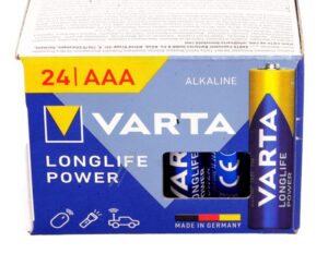 LR03 4903121134 VARTA LONGLIFE POWER AAA MICRO CUBE,  24ER PACK